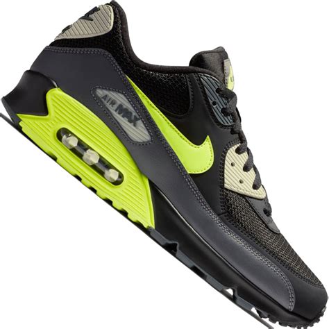 nike air max 90 essential schwarz gelb|nike 90 air max.